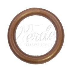 Ahşap Rustik Halkası Ceviz (Plastik)