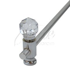 Eloksal Briz Başlığı Camlı Krom