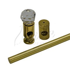 Eloksal Briz Başlığı Camlı Sarı